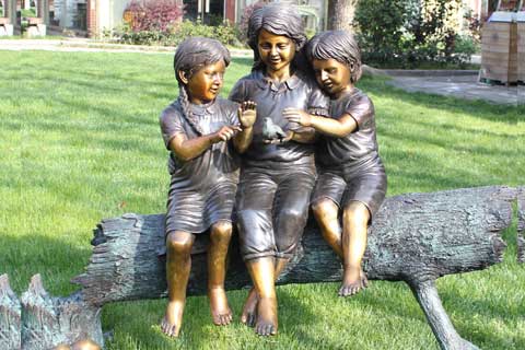 Antique Life Size Bronze Statues for Garden and Yard Decor on Sale