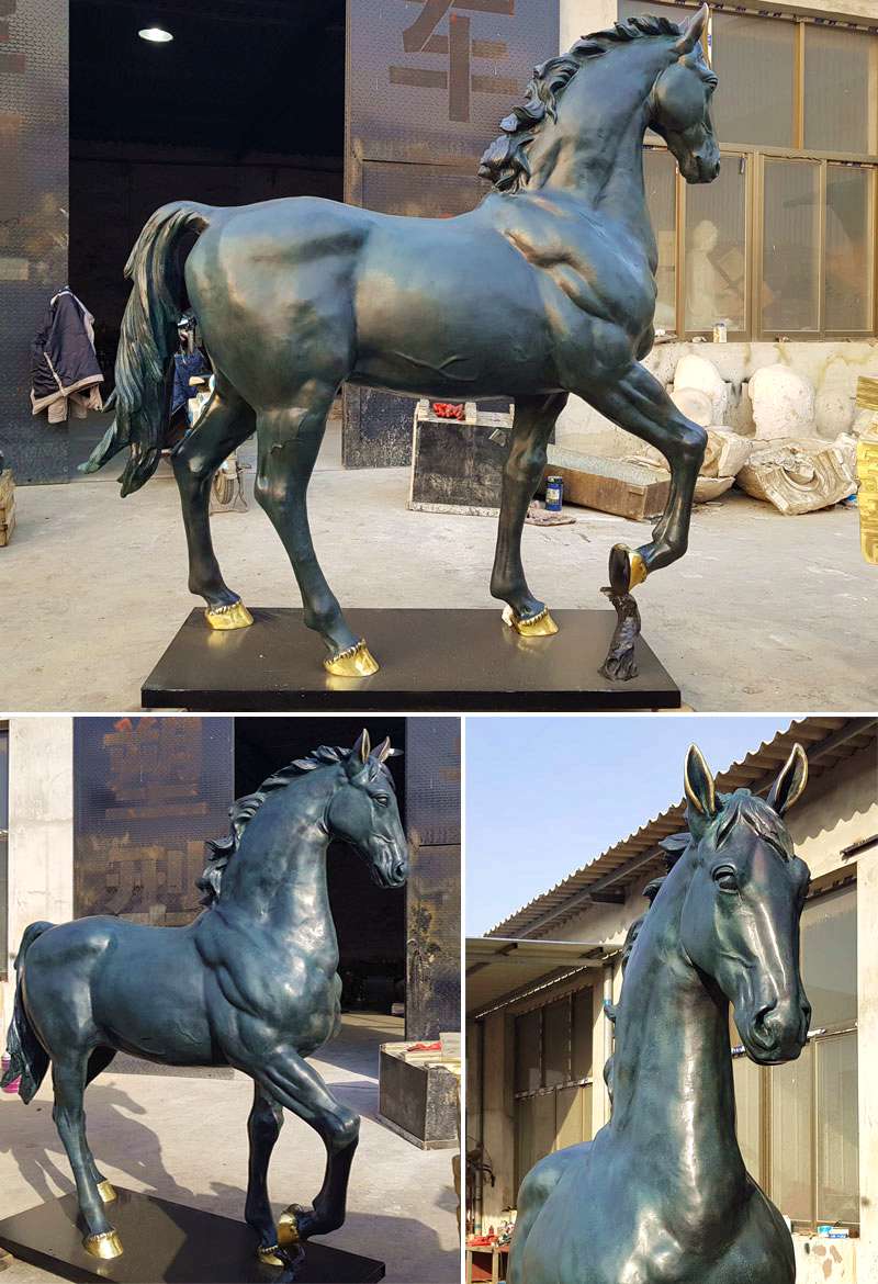 Bronze Horse Sculpture BOKK-76