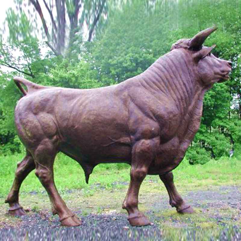 Customize Bronze Cow Sculpture for Sale BOKK-684