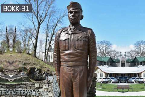 Factory Supply Bronze Soldier Sculpture for Veterans Park BOKK-31