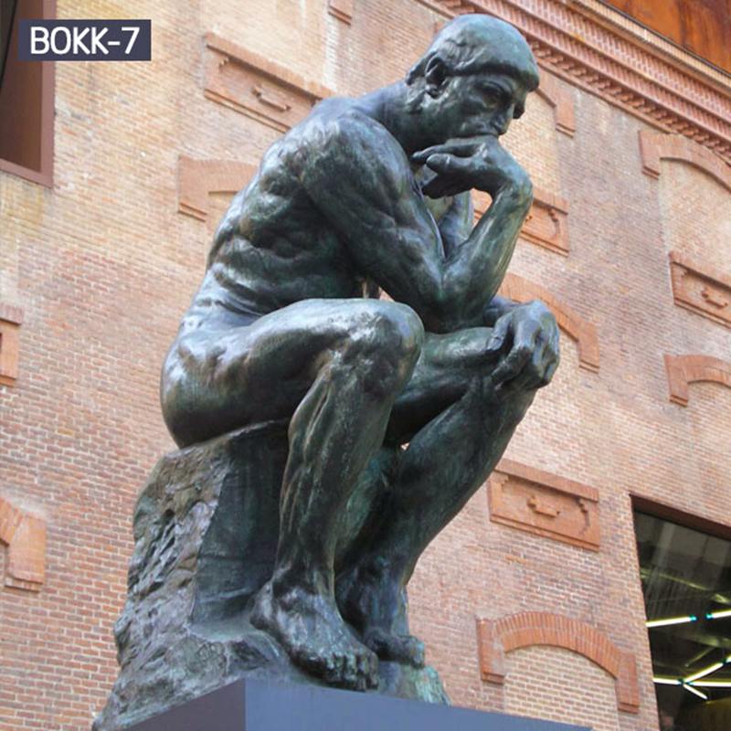 amous Bronze Thinker Statue with Comparative Price