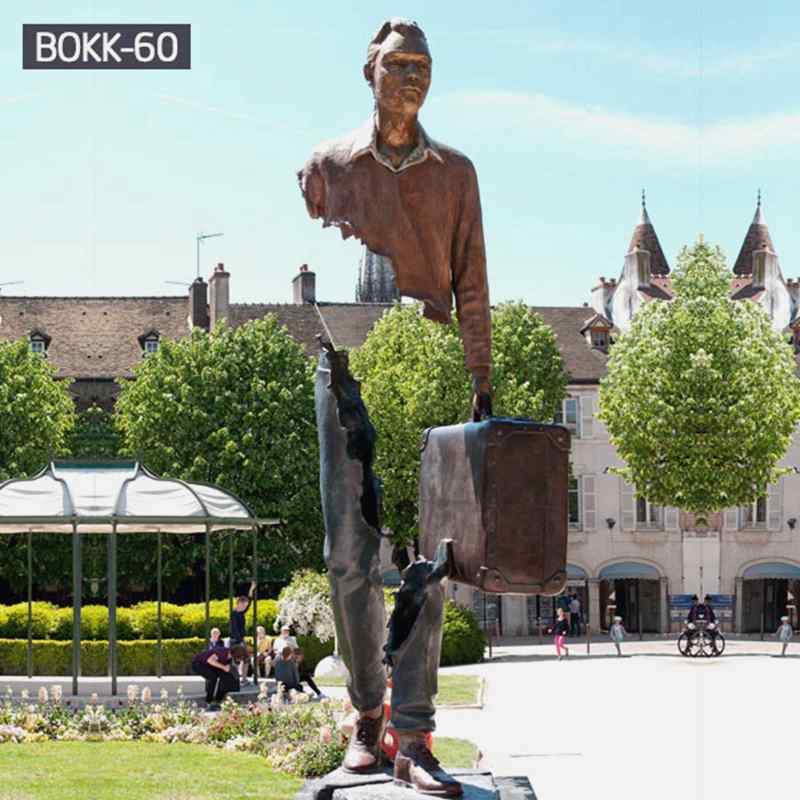 Famous Bronze Traveler Statue of Urban BOKK-60