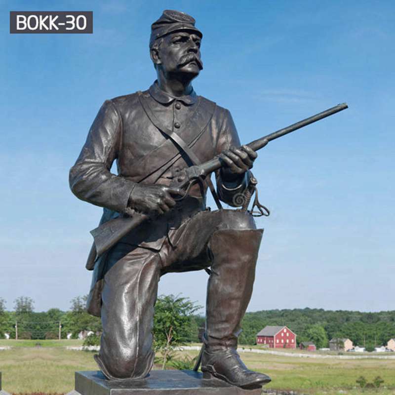 Life Size Bronze Soldier Statue BOKK-30
